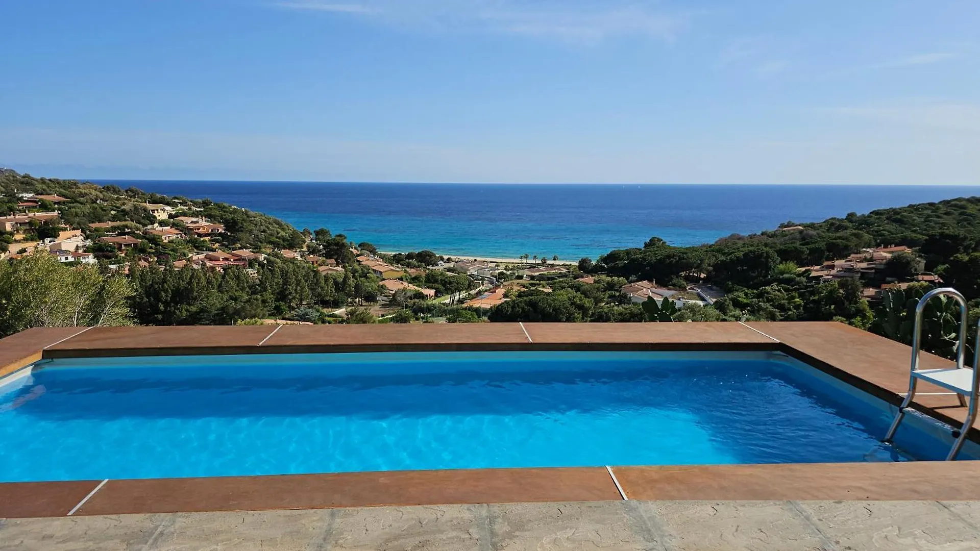 Villetta Con Piscina Panoramica Belvedere Mari Pintau ジェレメアス イタリア